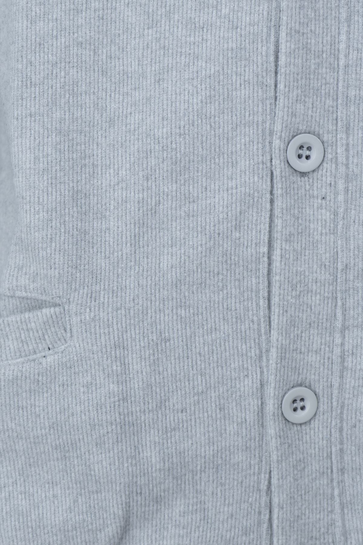 Erkek Kışlık Cepli Hırka Pamuklu Örme Düğmeli Klasik Dokulu Düğmeli Rahat Kesim Tam Kalıp